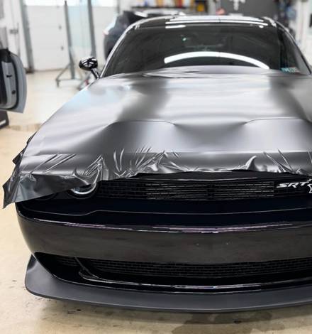 Installing a car protection wrap